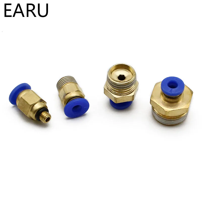 공기 공압 10mm 8mm 12mm 6mm 4mm 호스 튜브 1/4 