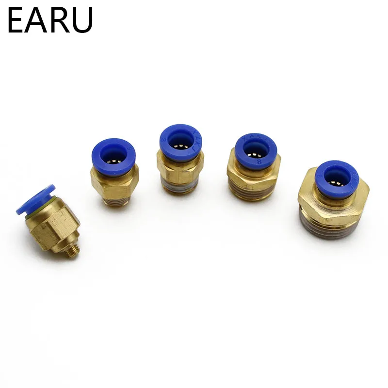 공기 공압 10mm 8mm 12mm 6mm 4mm 호스 튜브 1/4 