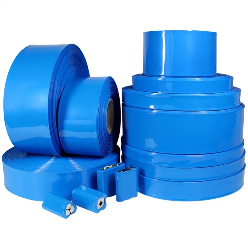 18650 PVC 열 수축 튜브 배터리 팩 파란색 폭 29.5mm~300mm 절연 보호 필름 랩 리튬 케이스 케이블 슬리브 title=18650 PVC 열 수축 튜브 배터리 팩 파란색 폭 29.5mm~300mm 절연 보호 필름 랩 리튬 케이스 케이블 슬리브 