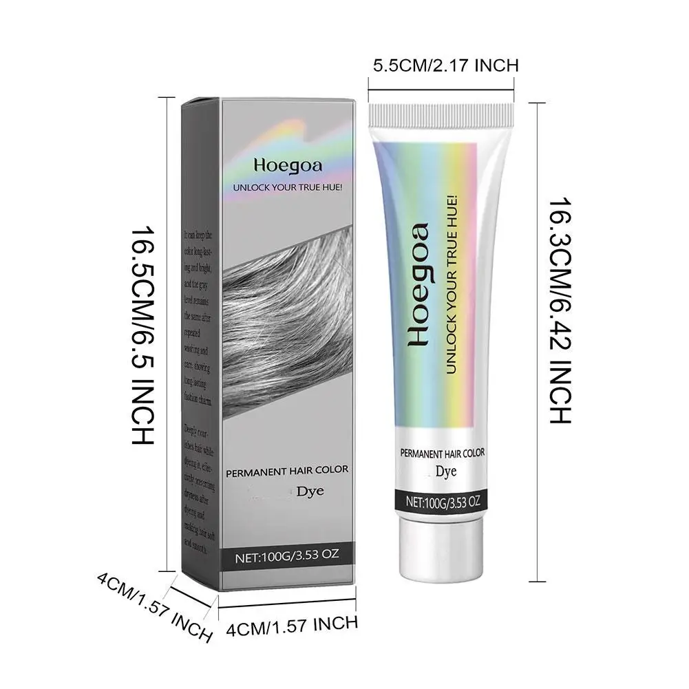 헤어 크림 잠금 장치, 영양 및 영양 헤어 케어 식물 추출물, 트렌디 헤어 컬러 및 뷰티 에이전트, 100g