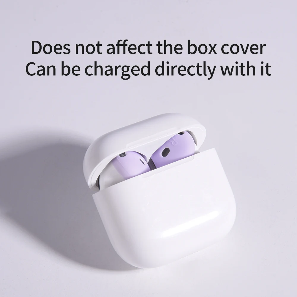 AirPods 4 용 새 커버 4 번째 실리콘 보호 케이스 스킨 커버 Apple AirPods 4 세대 커버 팁 액세서리 용 이어 패드