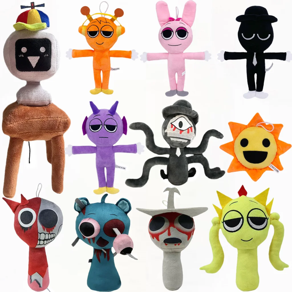 Sprunki Incredibox 플러시 장난감 Sprunki 플러시ie Sprunki 소프트 게임 만화 베개 어린이 생일 선물 인형 크리스마스 선물 title=Sprunki Incredibox 플러시 장난감 Sprunki 플러시ie Sprunki 소프트 게임 만화 베개 어린이 생일 선물 인형 크리스마스 선물 