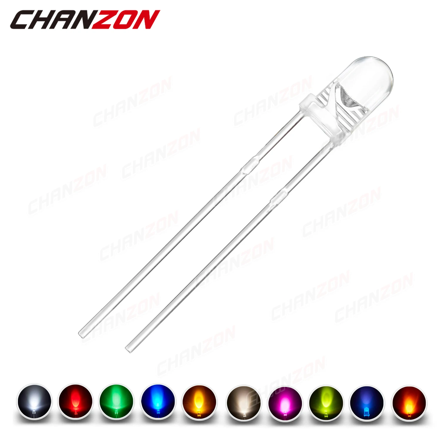 100pcs 3mm LED 다이오드 울트라 브라이트 따뜻한 화이트 레드 그린 블루 UV 퍼플 옐로우 오렌지 핑크 2V 3V 여러 가지 빛깔의 방출 구색 title=100pcs 3mm LED 다이오드 울트라 브라이트 따뜻한 화이트 레드 그린 블루 UV 퍼플 옐로우 오렌지 핑크 2V 3V 여러 가지 빛깔의 방출 구색 