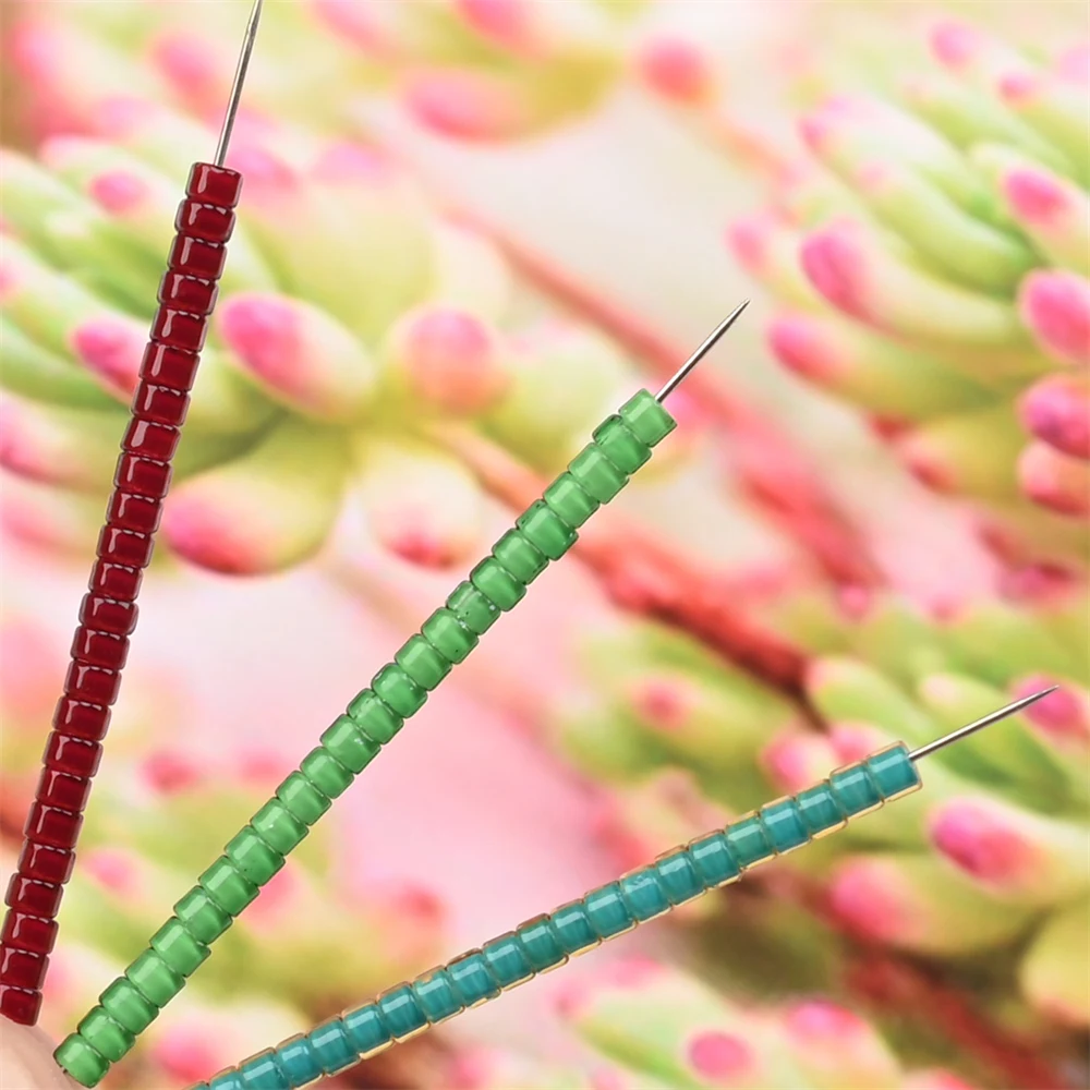 2.5mm 14g 작은 일본 구슬 광택 다채로운 작은 공예 구슬 보석 만들기 목걸이 팔찌 Diy 액세서리