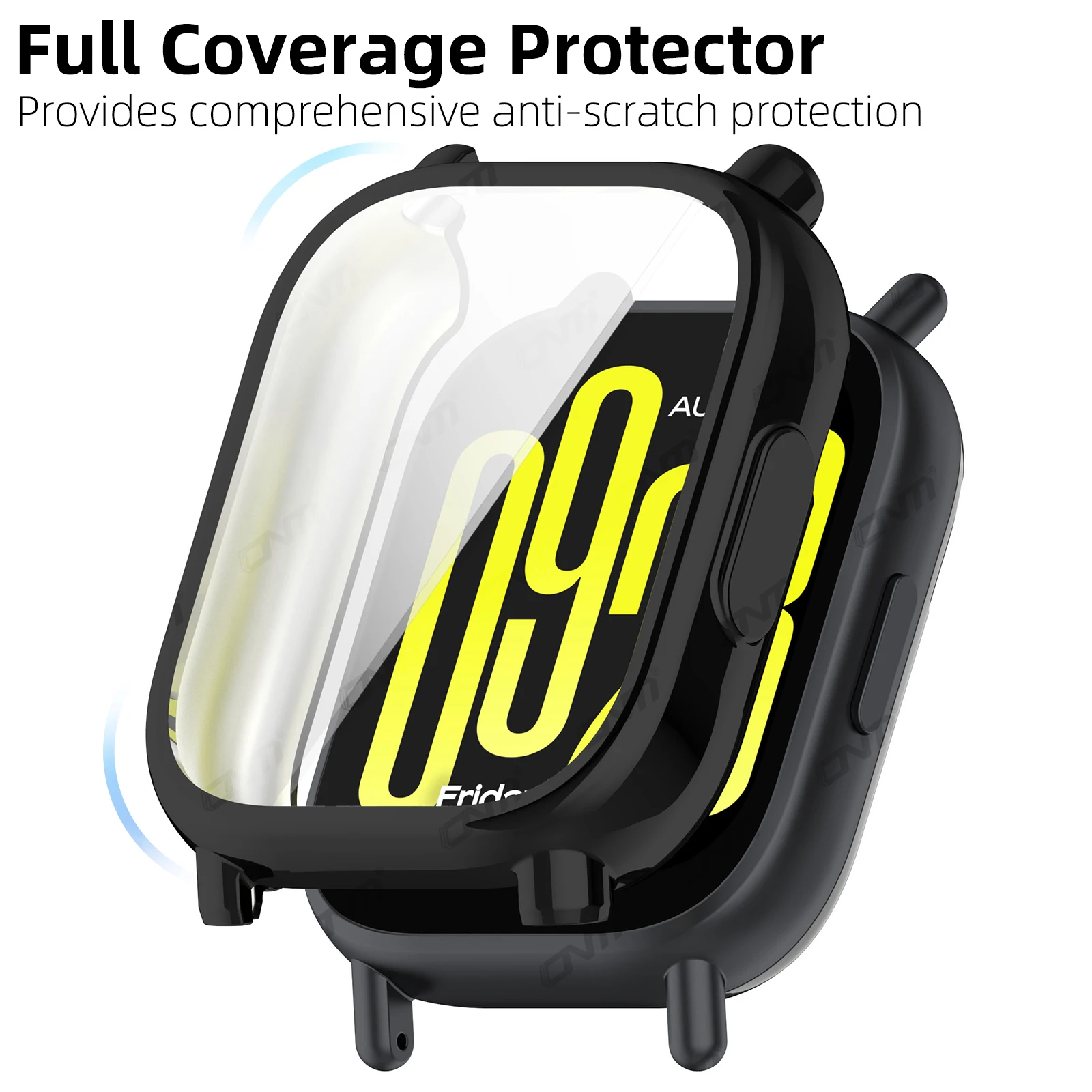 샤오미 레드미 워치 5 용 케이스, 액티브 라이트 스크린 보호대 케이스, 소프트 TPU 어라운드 보호 범퍼 커버, 쉘 액세서리