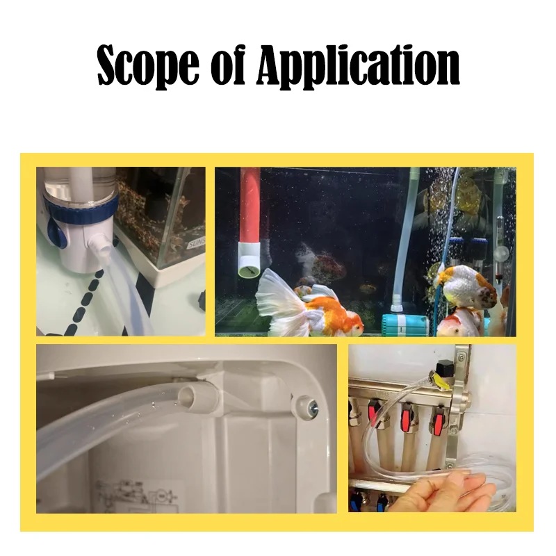 1/5 미터 실리콘 호스 고온 무독성 식품 등급 투명 투명 파이프 2 5 6 7 8 10 수도꼭지 수족관 정원 튜브