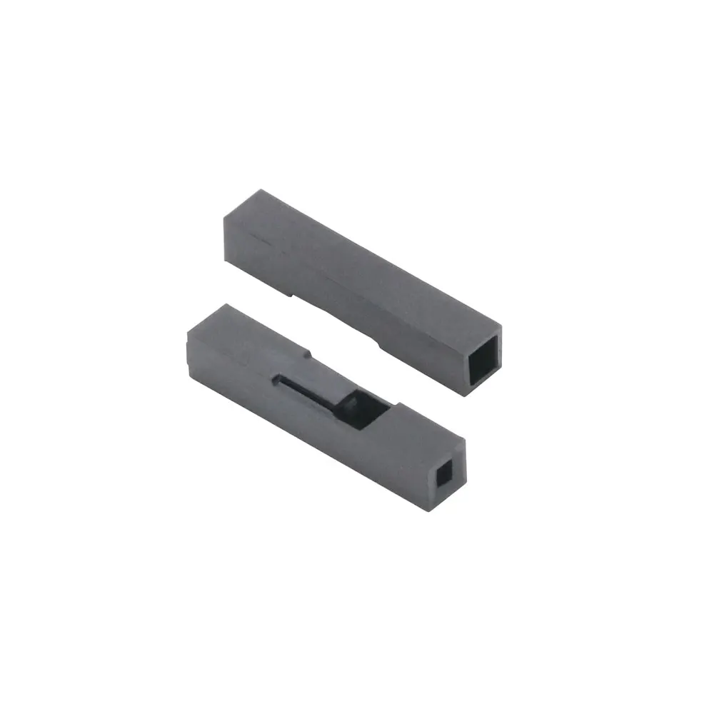 TJC8 Dupont 플라스틱 쉘 플러그 2.54mm 단일 행 Dupont 커넥터 1P/2P/3P/4P/5P/6P/7P/8P/9P/10P/11P/12P/20P 하우징 암 핀