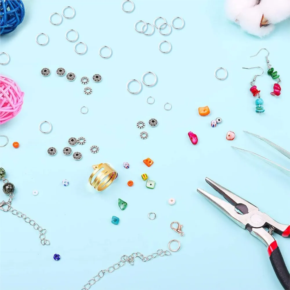 20pcs 정통 925 스털링 실버 오픈 점프 반지 DIY 팔찌 쥬얼리 공예에 대 한 O 링 커넥터 링크 루프 결과 만들기