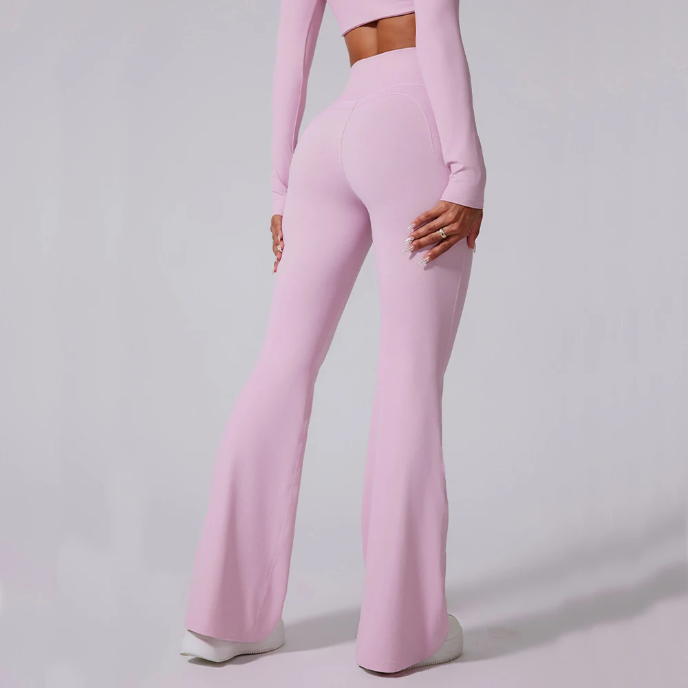 여성 하이 웨이스트 플레어 레깅스 체육관 피트니스 요가 바지 운동 러닝 스포츠 레깅스 여성 컨트롤 배 요가 와이드 레그 팬츠 title=여성 하이 웨이스트 플레어 레깅스 체육관 피트니스 요가 바지 운동 러닝 스포츠 레깅스 여성 컨트롤 배 요가 와이드 레그 팬츠 