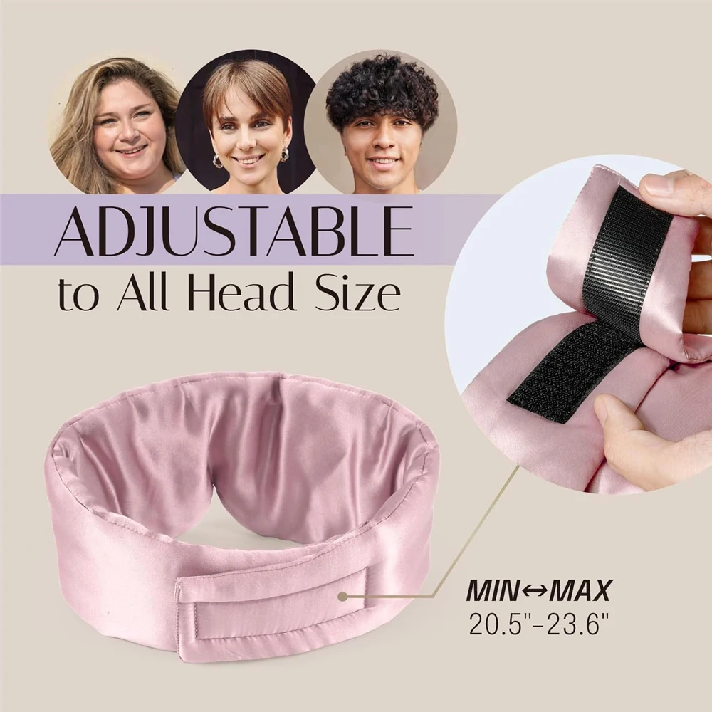 100% 멀 베리 실크 슬리핑 마스크 아이 패치 블로킹 라이트 아이 마스크 소프트 패딩 여행 수면 보조 수면 패치 Slaapmasker