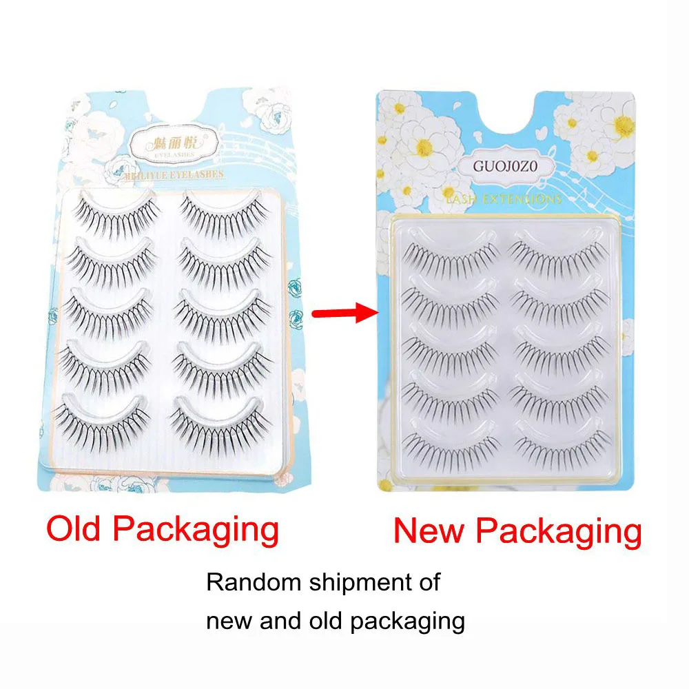 한국어 U 자형 개별 가짜 속눈썹 속눈썹 확장 Noglue 아이돌 속눈썹 자연 만화 눈 속눈썹 클러스터 메이크업 코스프레