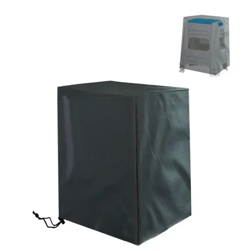 쌓인 의자 먼지 커버, 야외 정원 파티오 가구 보호대 커버, 방수 방진 의자 커버, 레인 커버 의자 소파