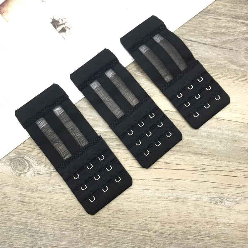 새로운 3 개/대 3 후크 브래지어 익스텐더 여성용 탄성 브래지어 확장 스트랩 후크 클립 확장기 조절 가능한 버클 친밀한 액세서리