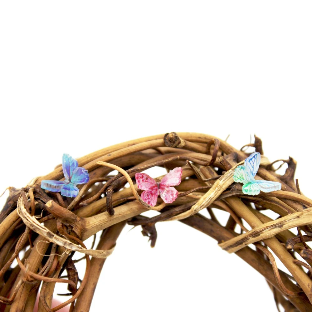 10/30/50pcs 작은 믹스 나비 미니어처-요정 정원 장식품, 마이크로 풍경 DIY 공예 장식