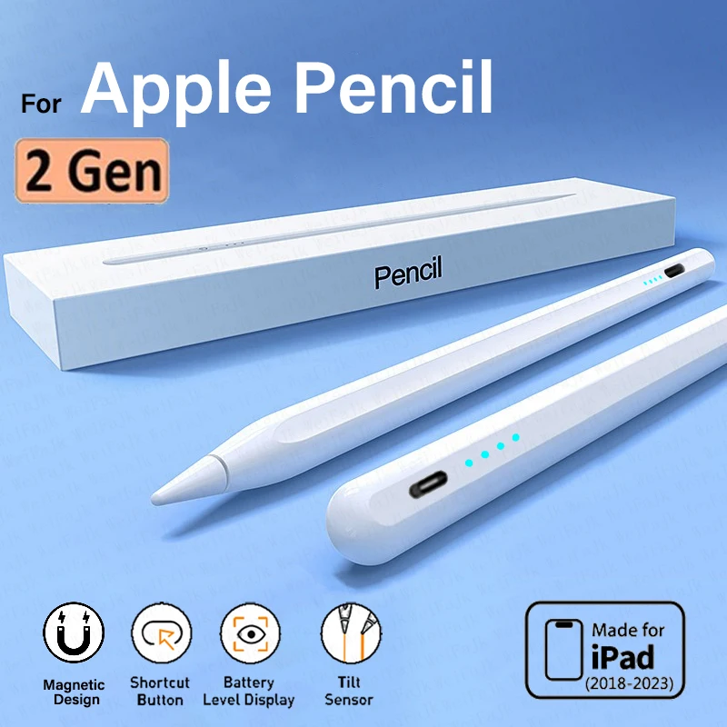 Apple Pencil 2세대 Ipad 연필 2 스타일러스 펜 iPad Pro 11 12.9 Air 4 5 7 8 9 10th Mini 5 6 2018-2023 액세서리 title=Apple Pencil 2세대 Ipad 연필 2 스타일러스 펜 iPad Pro 11 12.9 Air 4 5 7 8 9 10th Mini 5 6 2018-2023 액세서리 