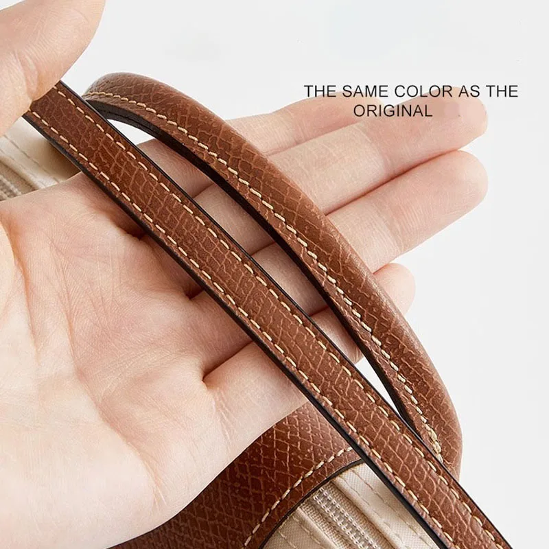 Longchamp 미니 가방 숄더 스트랩 용 가죽 교체 크로스 바디 백 스트랩 펀칭 수정 가방 액세서리 없음