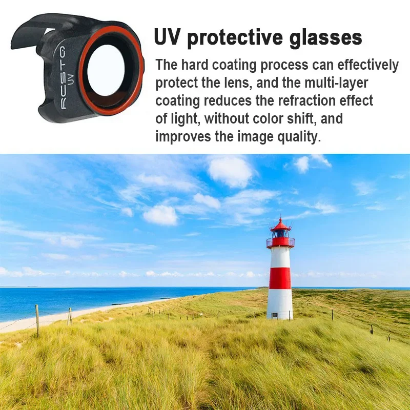 DJI Mini 2/Mini 2 SE 드론 필터 용 RCSTQ UV CPL ND4 ND8 ND16 ND32 ND/PL 카메라 렌즈 필터 세트 Mini SE/Mini 4K Accessorie