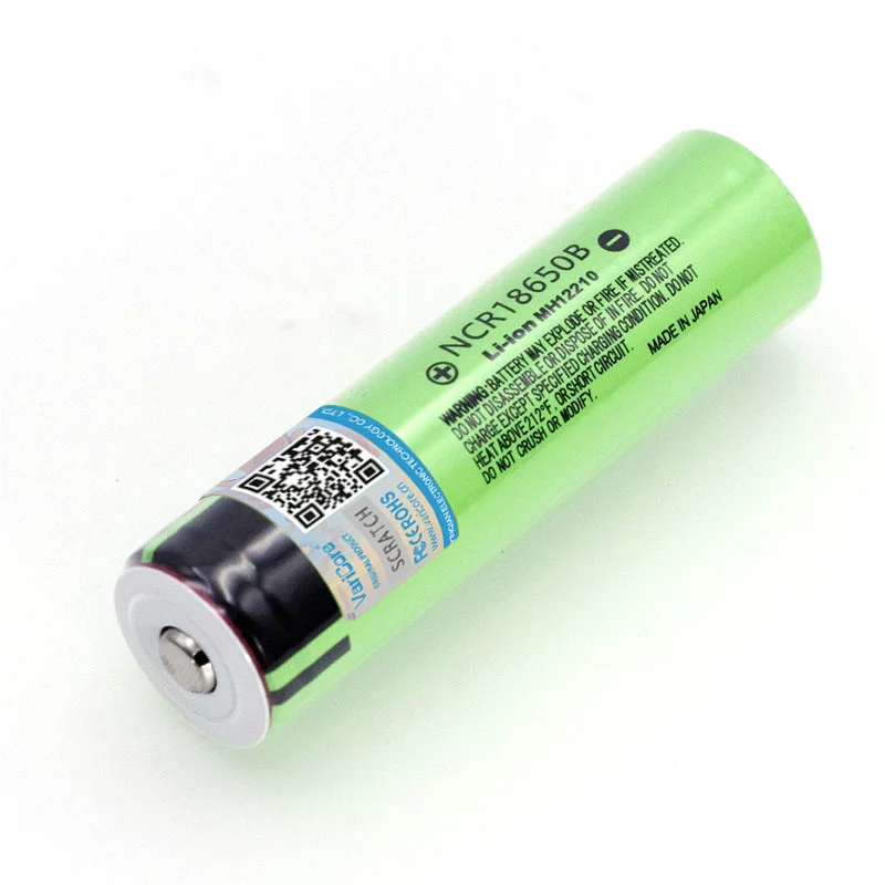 VariCore 새로운 NCR18650B 3.7v 3400mAh 18650 리튬 충전지(뾰족한 PCB 없음) 배터리 포함