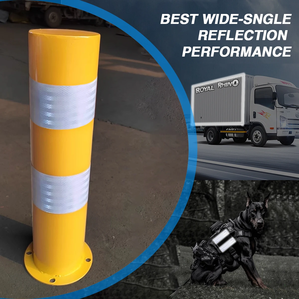 자동차 트럭 반사 안전 테이프 경고 야간 조명 방수 트레일러 반사판 스티커 자동차 트럭 경고 안전