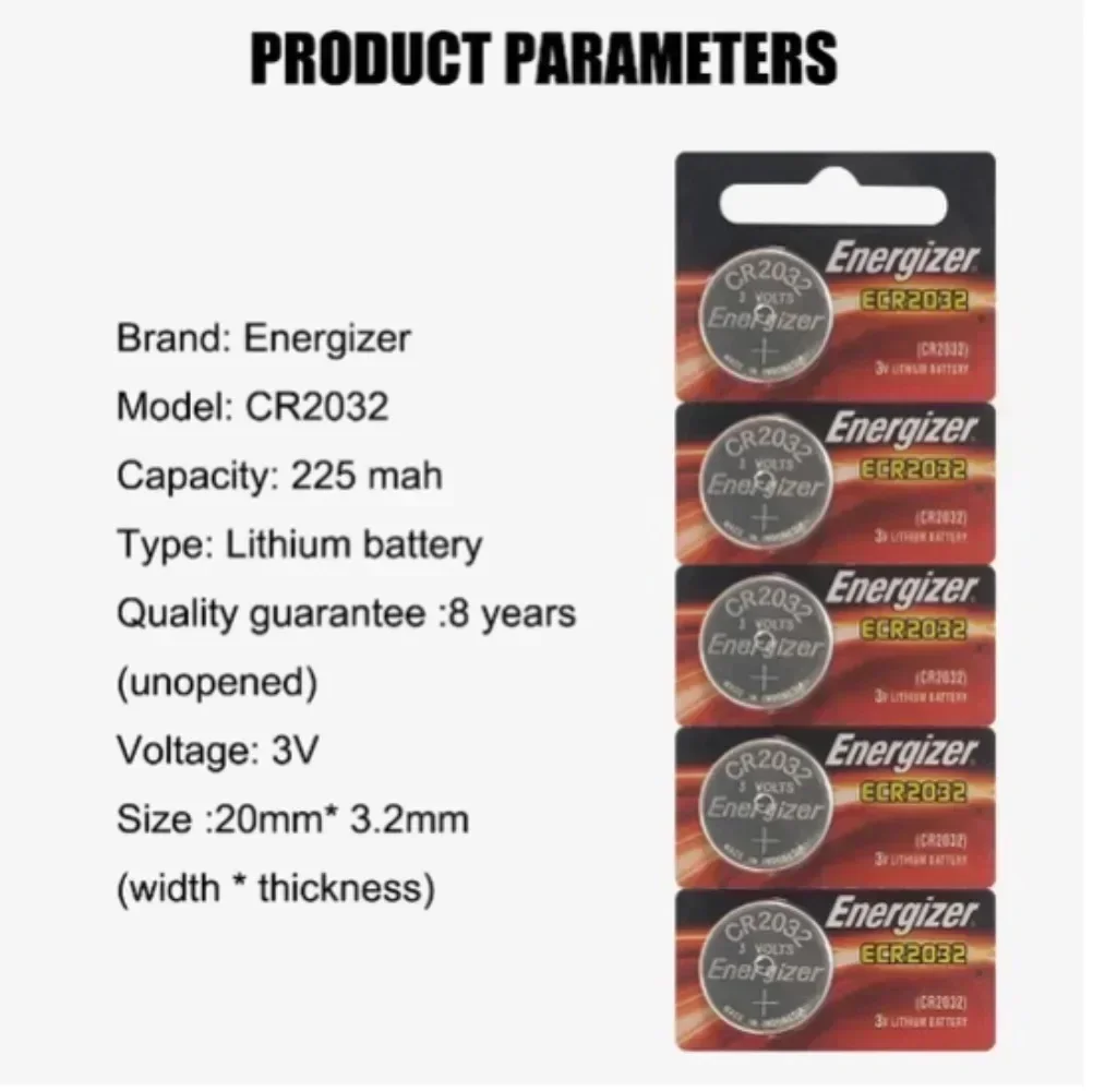 새로운 5-100pcs CR2032 cr 2032 DL2032 BR2032 5004LC 배터리 3V 리튬 배터리 버튼 셀 자동차 키 시계, 장난감, 시계 배터리