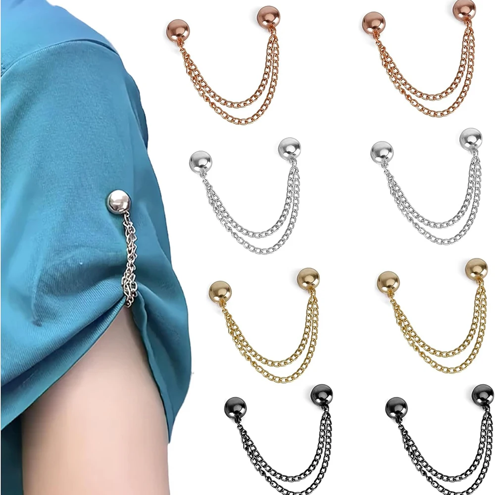 4PCS 자기 의류 클립 다기능 자기 강도 버튼 클립 여성 의류 가디건에 대 한 핀리스 브로치 클립 title=4PCS 자기 의류 클립 다기능 자기 강도 버튼 클립 여성 의류 가디건에 대 한 핀리스 브로치 클립 