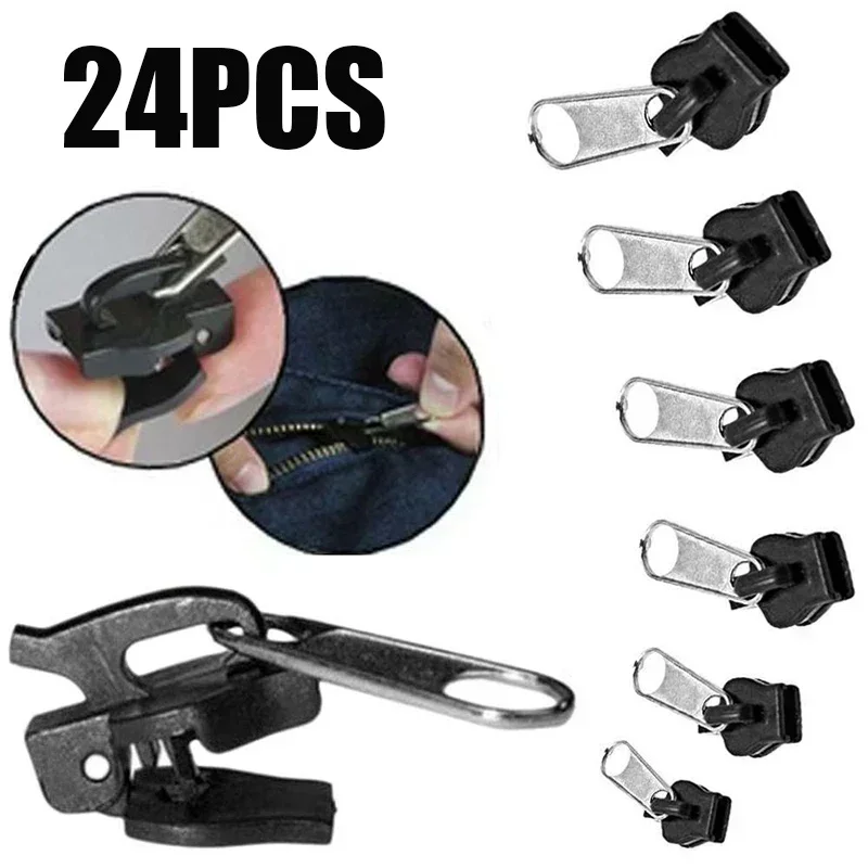 24/12/6Pcs 새로운 인스턴트 지퍼 유니버설 인스턴트 수정 지퍼 수리 키트 교체 우편 슬라이더 치아 구조 DIY 바느질을위한 새로운 디자인 title=24/12/6Pcs 새로운 인스턴트 지퍼 유니버설 인스턴트 수정 지퍼 수리 키트 교체 우편 슬라이더 치아 구조 DIY 바느질을위한 새로운 디자인 
