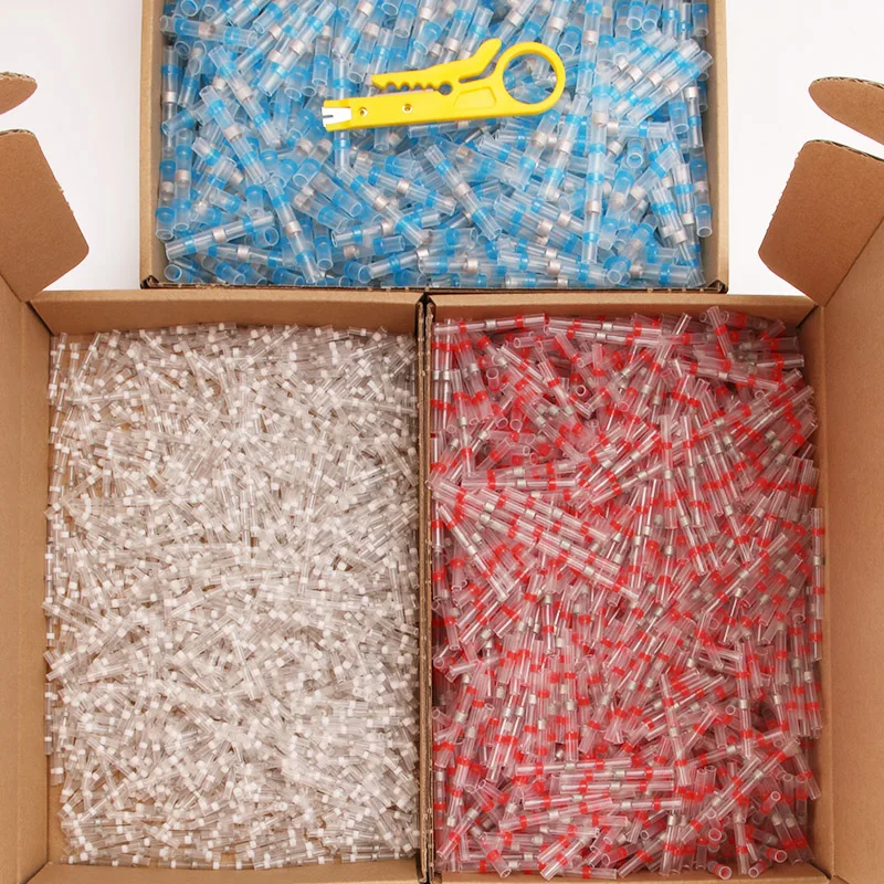 열 수축 커넥터 슬리브 튜브 터미널 전기 버트 스플라이스 와이어 커넥터 스플라이스 솔더 절연 전기 케이블 title=열 수축 커넥터 슬리브 튜브 터미널 전기 버트 스플라이스 와이어 커넥터 스플라이스 솔더 절연 전기 케이블 