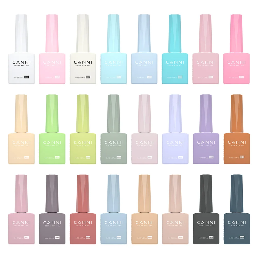 9ml CANNI Venalisa Hema 프리 세미 퍼머넌트 네일 젤 폴리쉬 풀 커버리지 컬러 젤 바니시 오래 지속되는 다이아몬드 템퍼드 탑