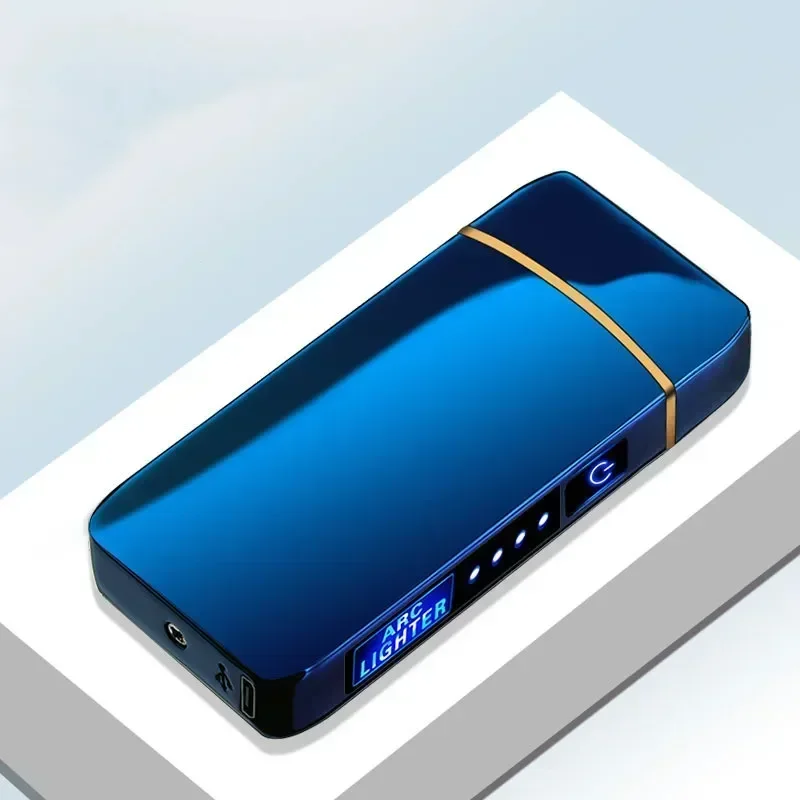 2024 방풍 전기 금속 라이터, 더블 아크 플레임리스 플라즈마 라이터, USB 충전식 LED 전원 디스플레이 터치 센서, 신제품 title=2024 방풍 전기 금속 라이터, 더블 아크 플레임리스 플라즈마 라이터, USB 충전식 LED 전원 디스플레이 터치 센서, 신제품 
