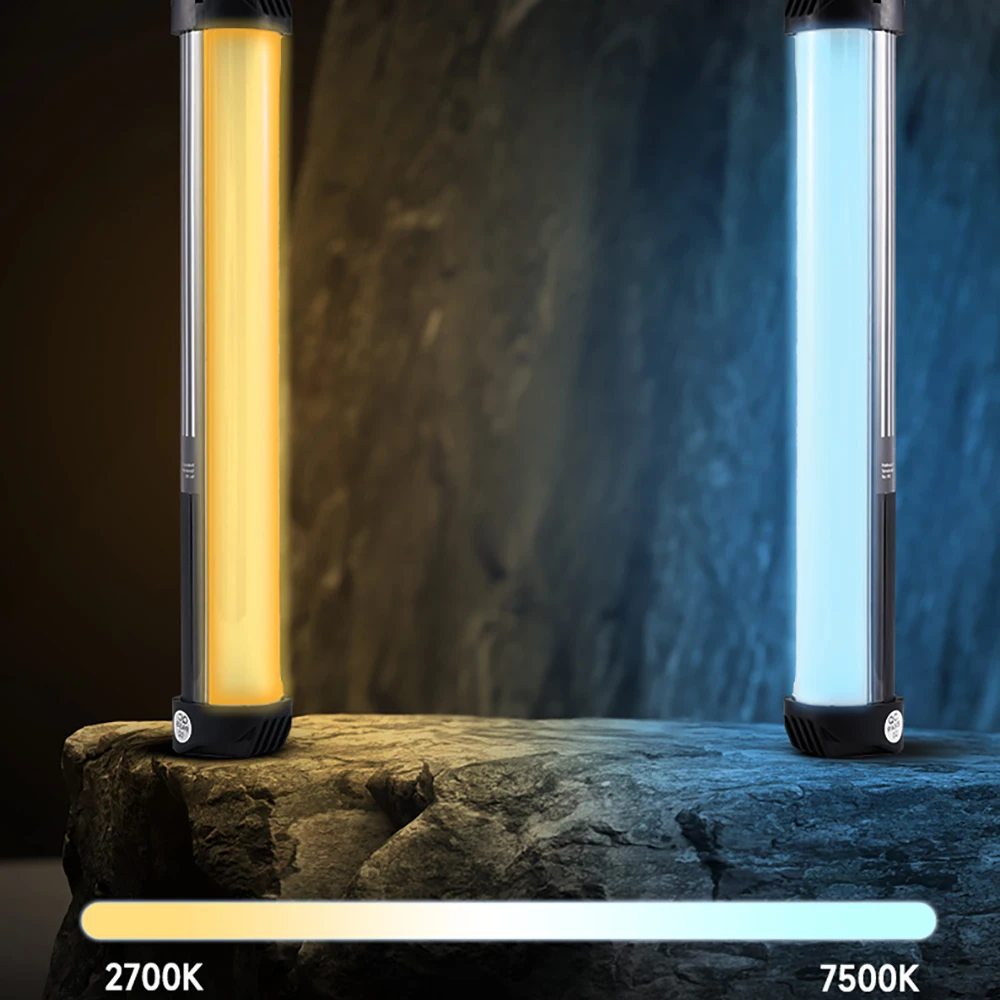 MIAOTU 핸드 헬드 RGB 다채로운 스틱 라이트 30CM 핸드 헬드 LED 라이트 완드 CRI 95 + 2500K-9000K 사진 스튜디오 램프