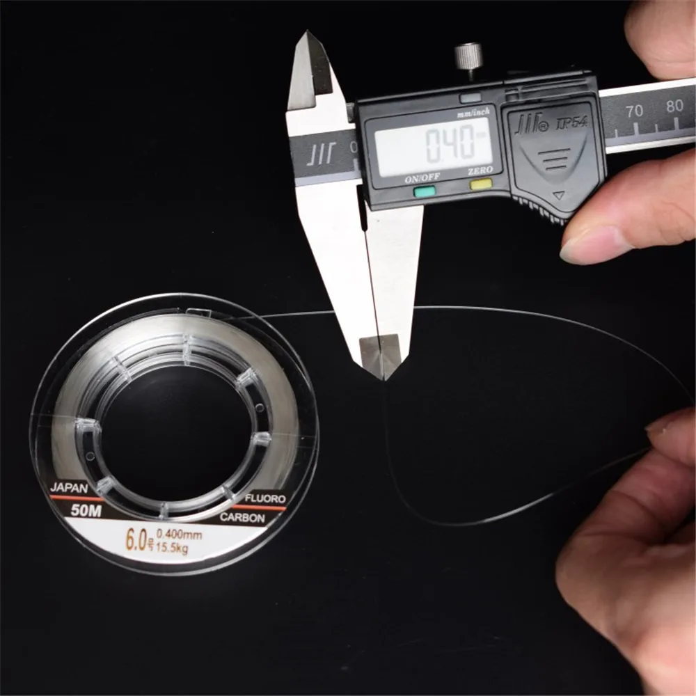 Mavllos 풀 싱크 플루오로카본 낚시 라인 50m 100m 100% 모노필라멘트 잉어 낚시 라인 리더 일본 탄소 섬유 라인