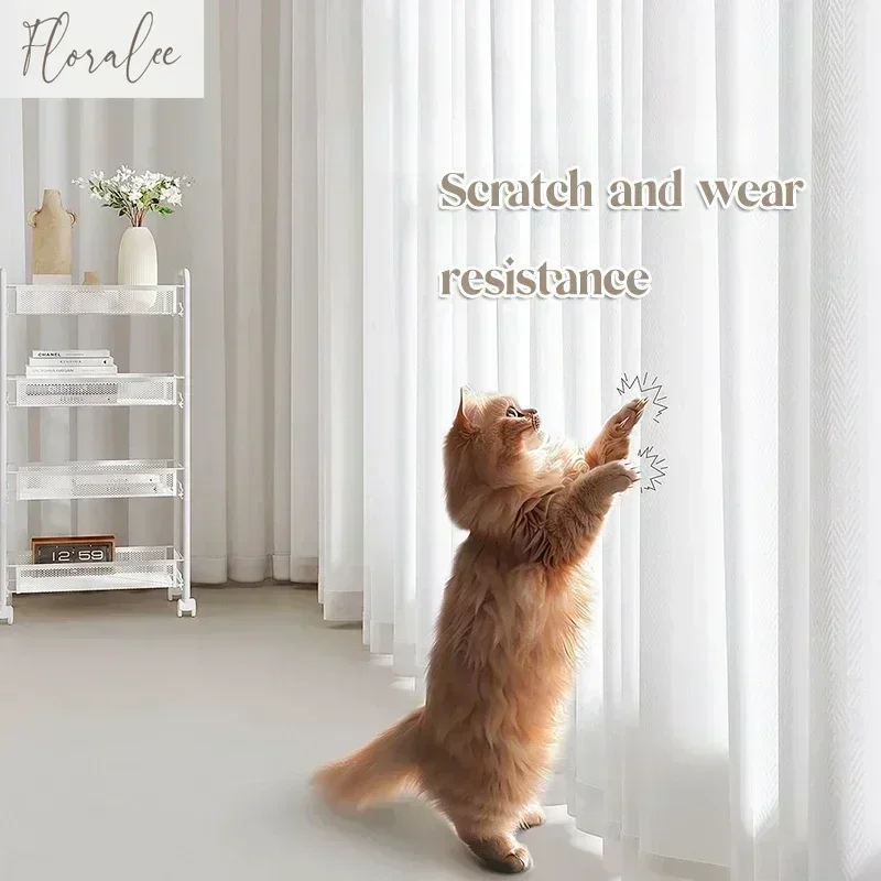 솔리드 화이트 Tulle 고품질 두꺼운 원사 럭셔리 쉬폰 쉬어 창 커튼 거실 침실 장식 Voile 불투명 커튼 title=솔리드 화이트 Tulle 고품질 두꺼운 원사 럭셔리 쉬폰 쉬어 창 커튼 거실 침실 장식 Voile 불투명 커튼 