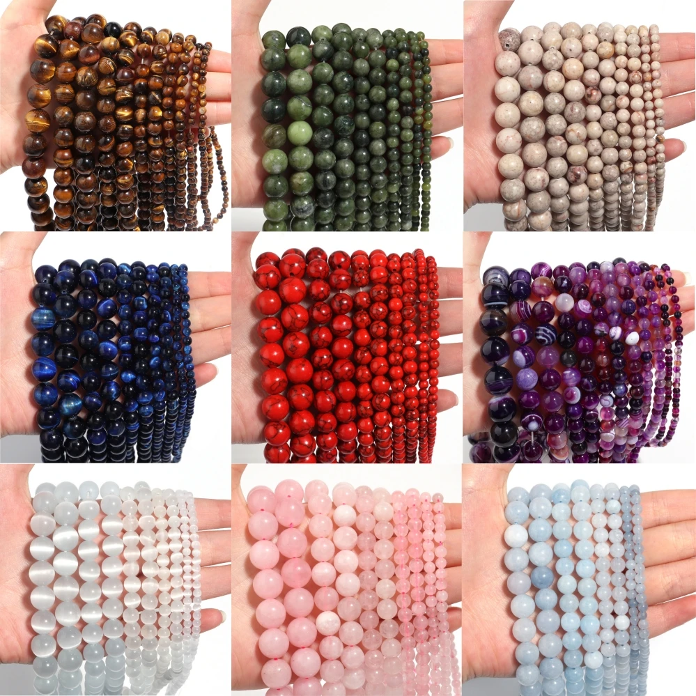 1 문자열/로트 4 6 8 10 12mm 천연석 라운드 타이거 아이 크리스탈 청록색 스페이서 비즈 DIY 공예 장식품 만들기 용품 title=1 문자열/로트 4 6 8 10 12mm 천연석 라운드 타이거 아이 크리스탈 청록색 스페이서 비즈 DIY 공예 장식품 만들기 용품