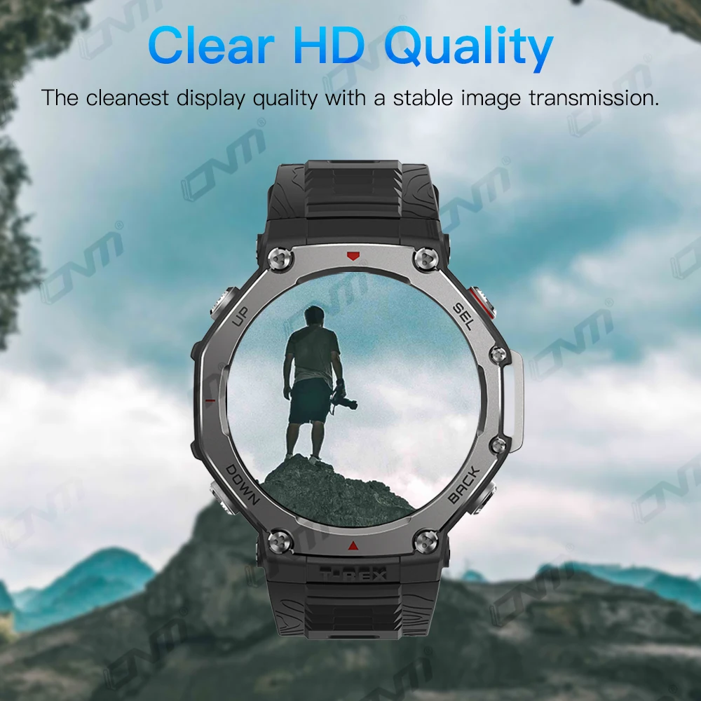 Amazfit T-Rex 3 스크린 보호대 강화 유리 스크래치 방지 필름, 9H 경도, Amazfit Trex 3 액세서리