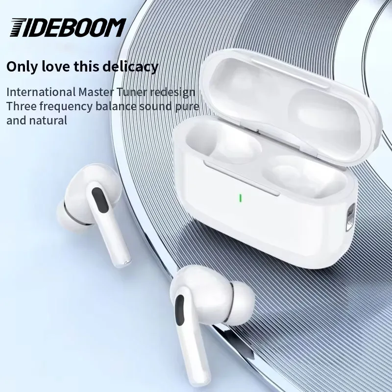 Tideboom Pro 5 TWS Max 무선 블루투스 이어폰 스포츠 이어 버드 이어폰 형 소음 차단 헤드셋 iPhone Android 헤드폰 title=Tideboom Pro 5 TWS Max 무선 블루투스 이어폰 스포츠 이어 버드 이어폰 형 소음 차단 헤드셋 iPhone Android 헤드폰 