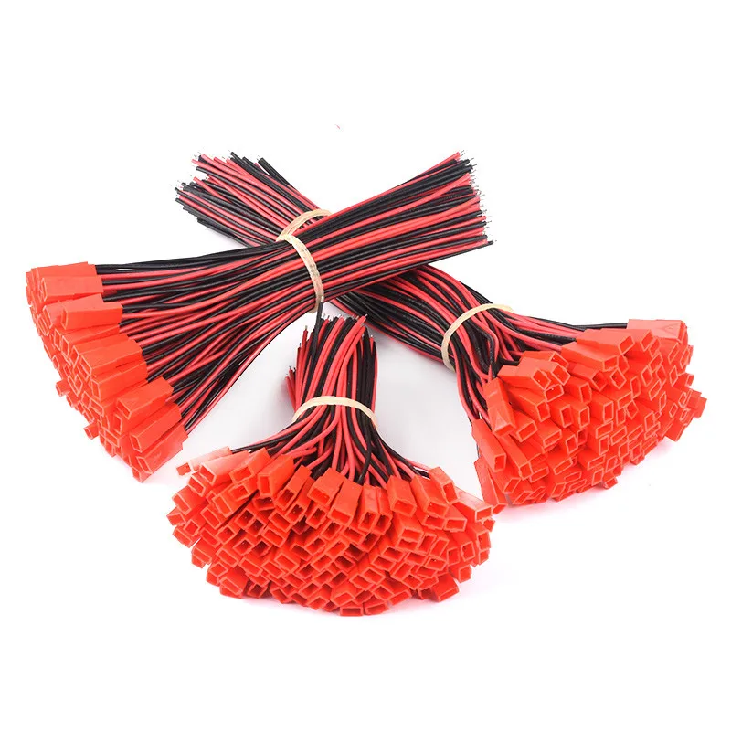 5/10/20/50/100 쌍 100mm/180mm 남성 여성 커넥터 RC BEC 배터리 헬리콥터 용 JST 플러그 케이블 DIY FPV Drone Quadcopter