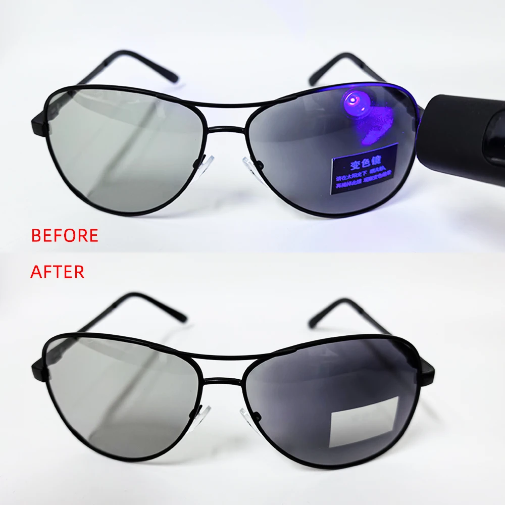 클래식 파일럿 포토 크로 믹 선글라스 남성 여성 패션 카멜레온 편광 선글라스 남성 운전 색상 변경 야간 투시경