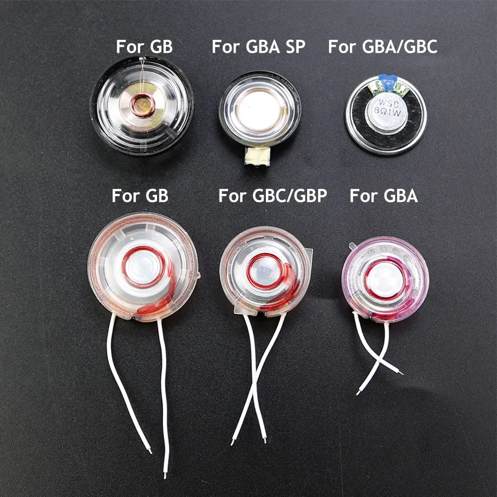 Gameboy Color Advance 라우드 스피커 게임 액세서리 용 GB/GBC/GBA/GBP/GBASP 스피커 교체 용 JCD