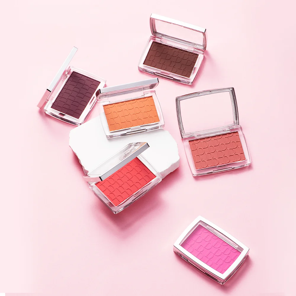 페이스 블러셔 매트 내추럴 뺨 틴트 브라이트 페이스 핑크 레드 페이스 컨투어링 화장품 블러쉬 파우더 소프트 여성 메이크업