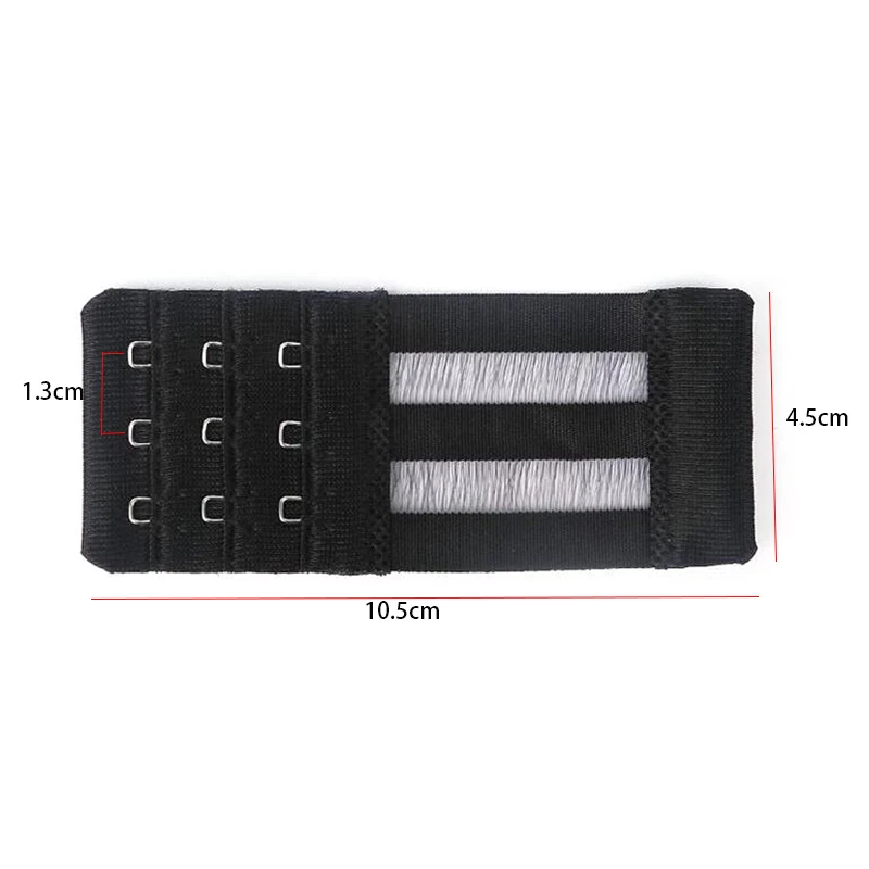 새로운 3 개/대 3 후크 브래지어 익스텐더 여성용 탄성 브래지어 확장 스트랩 후크 클립 확장기 조절 가능한 버클 친밀한 액세서리