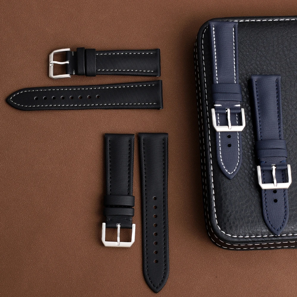 Omega Blancpain 세이코 다이버 시계용 범포 스트랩, 남녀공용 퀵릴리즈 방수 시계 밴드, 18mm, 19mm, 20mm, 21mm, 22mm title=Omega Blancpain 세이코 다이버 시계용 범포 스트랩, 남녀공용 퀵릴리즈 방수 시계 밴드, 18mm, 19mm, 20mm, 21mm, 22mm