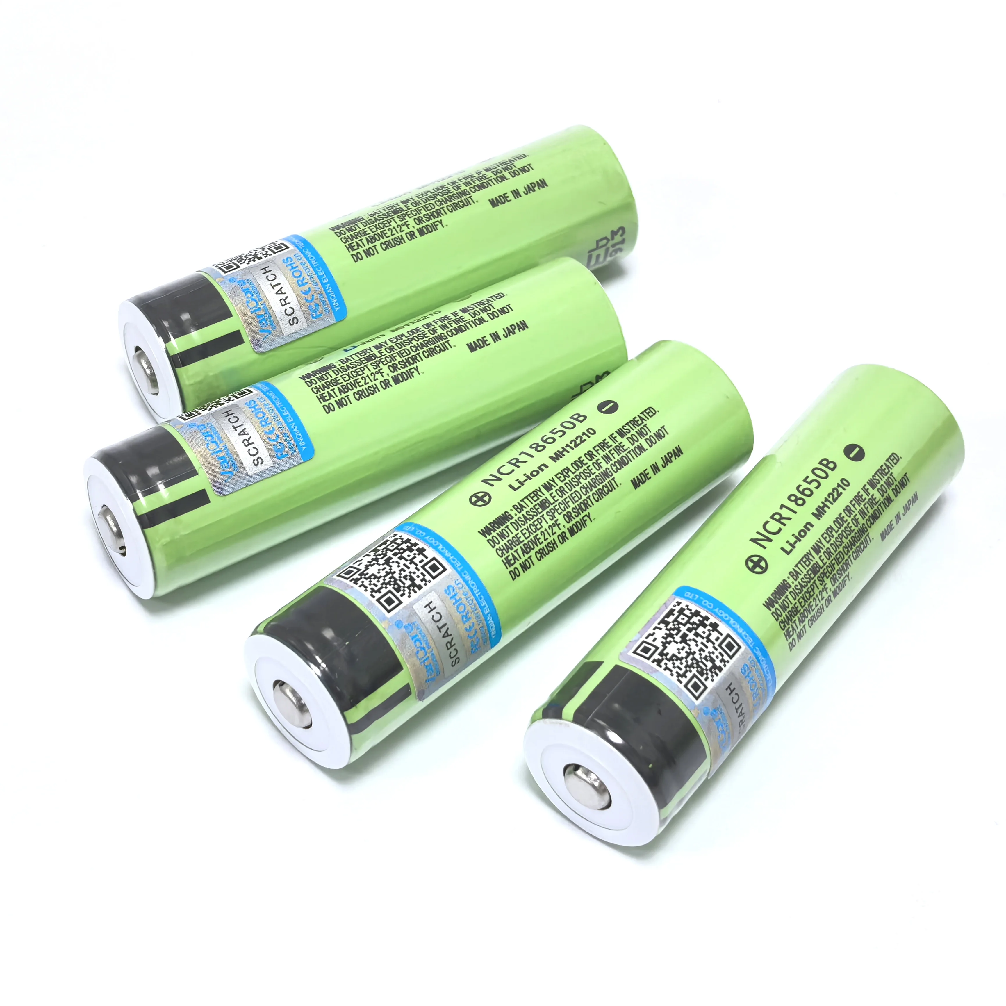 VariCore 새로운 NCR18650B 3.7v 3400mAh 18650 리튬 충전지(뾰족한 PCB 없음) 배터리 포함