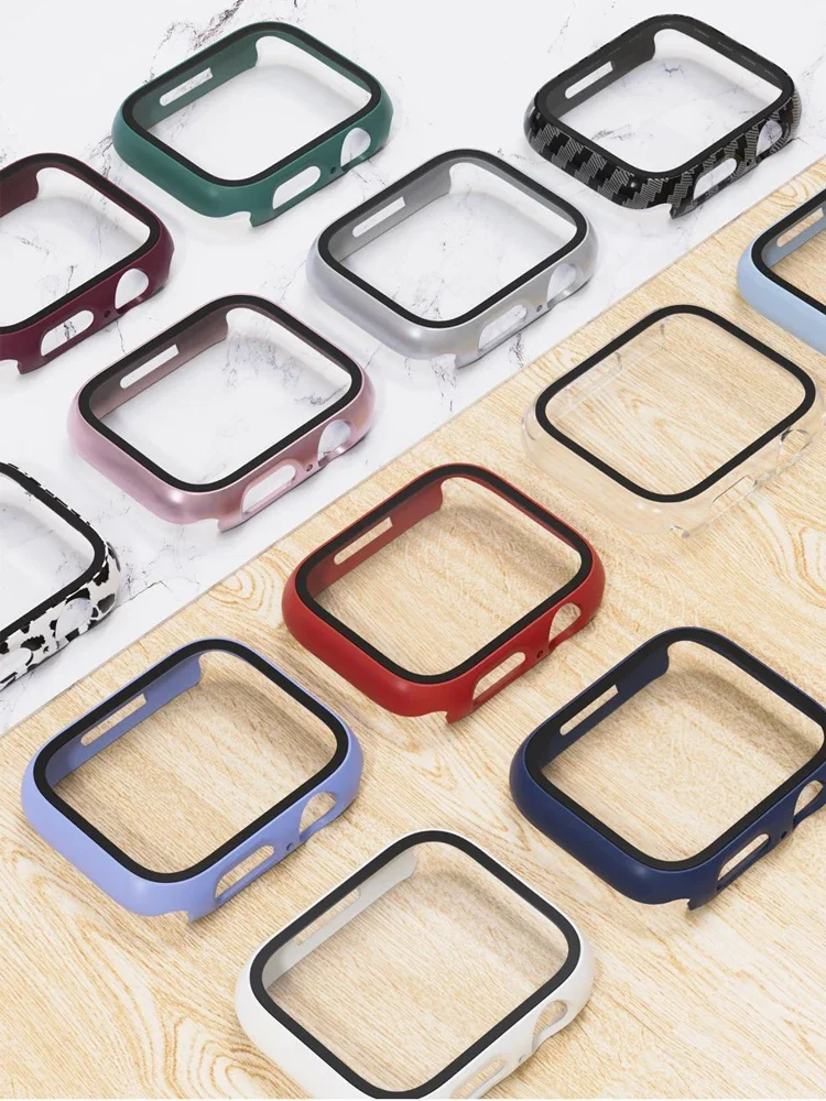 강화 유리 + 케이스 Apple Watch Series 8 7 44mm 45mm 41mm 40mm 42 iwatch 6 SE 5 4 3 화면 보호기 Apple watch 액세서리 title=강화 유리 + 케이스 Apple Watch Series 8 7 44mm 45mm 41mm 40mm 42 iwatch 6 SE 5 4 3 화면 보호기 Apple watch 액세서리 