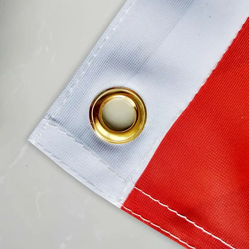 그래픽 사용자 정의 인쇄 플래그 폴리 에스터 샤프트 커버 황동 그로밋 무료 디자인 옥외 광고 배너 장식 파티 스포츠