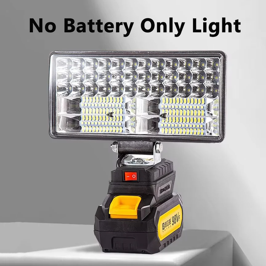 디월트 18V 리튬 이온 배터리 LED 작업등, 3/4 인치 손전등, 휴대용 비상 홍수 램프, 캠핑 램프 title=디월트 18V 리튬 이온 배터리 LED 작업등, 3/4 인치 손전등, 휴대용 비상 홍수 램프, 캠핑 램프 