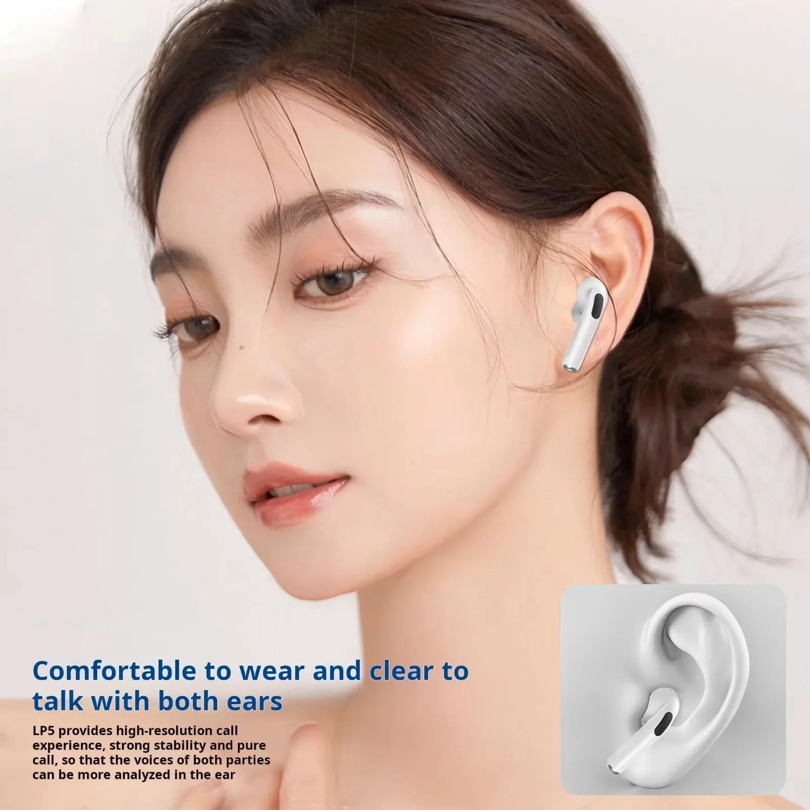 애플 오리지널 Airpods Pro 5 TWS Max 무선 블루투스 이어폰 인 이어 이어버드 아이폰 이어폰 용 노이즈 캔슬링 헤드셋