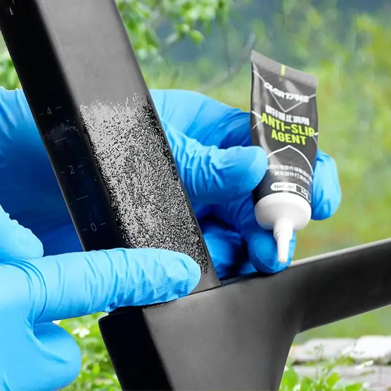 탄소 섬유 미끄럼 방지제, 시트 포스트 핸들 바 프레임 스템, 탄소 섬유 표면 보호 액세서리, 자전거 그리스, 10G, 1-4 개