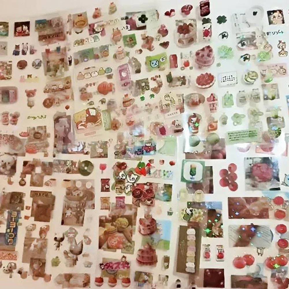 10pcs 반짝이 스티커 투명 PET 컷 필름 탑 로더 스크랩북 데코 스티커 Kawaii 저널 스티커 크리스마스 학교 title=10pcs 반짝이 스티커 투명 PET 컷 필름 탑 로더 스크랩북 데코 스티커 Kawaii 저널 스티커 크리스마스 학교 