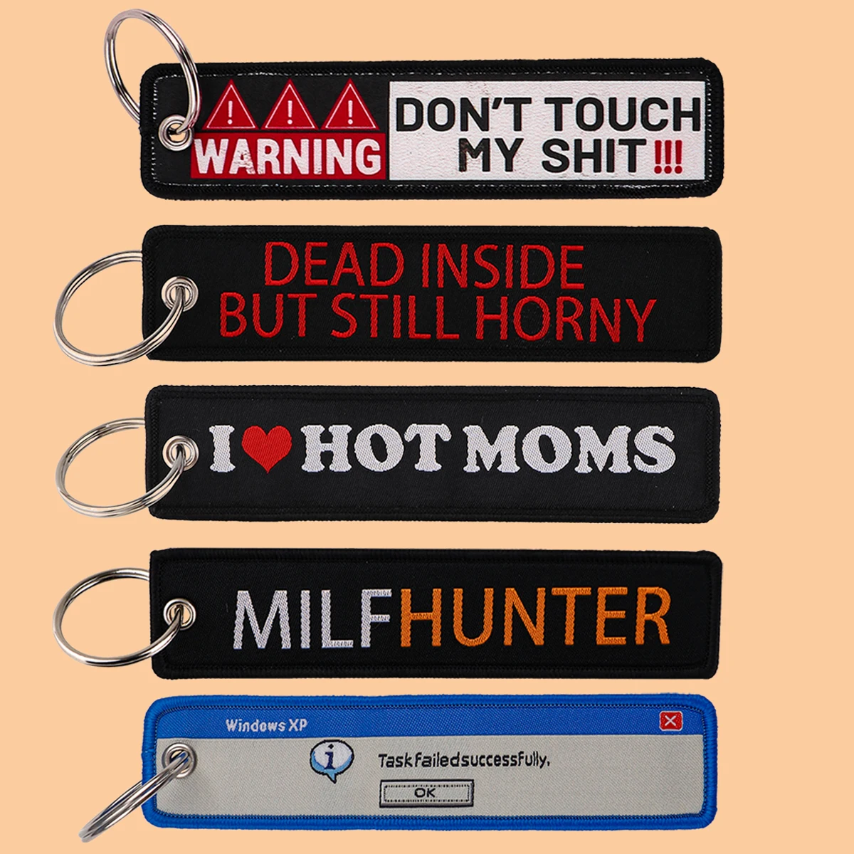 1pcs 컴퓨터 팝업 창 수 놓은 키 태그 오토바이에 대 한 키 체인 배낭 패션 쥬얼리 키 링 액세서리 title=1pcs 컴퓨터 팝업 창 수 놓은 키 태그 오토바이에 대 한 키 체인 배낭 패션 쥬얼리 키 링 액세서리 