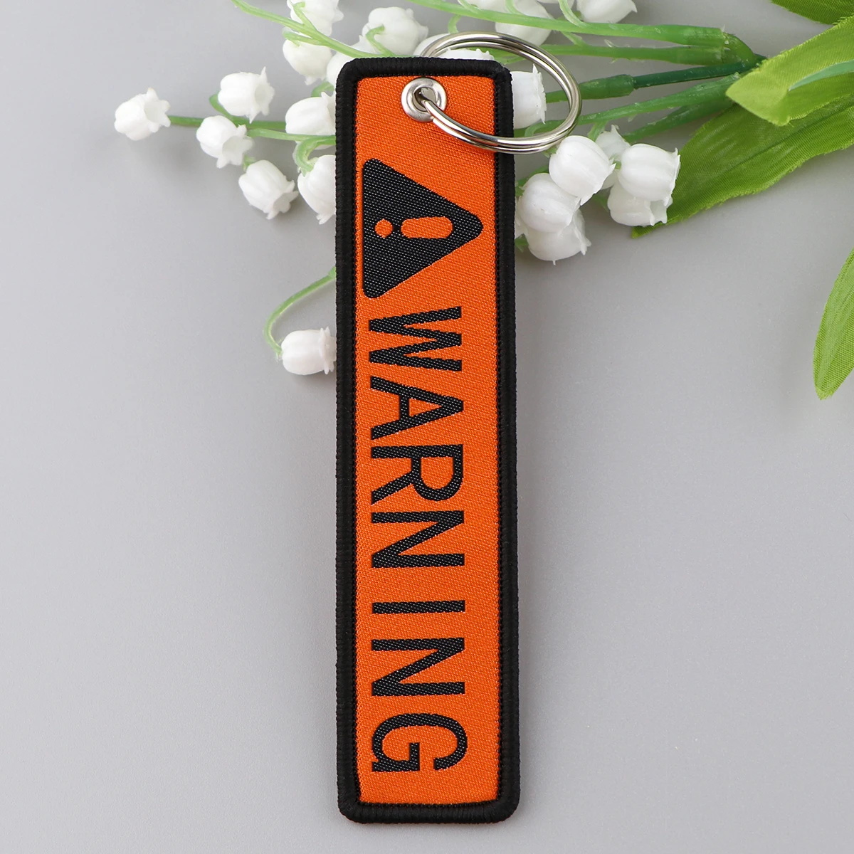 1pcs 컴퓨터 팝업 창 수 놓은 키 태그 오토바이에 대 한 키 체인 배낭 패션 쥬얼리 키 링 액세서리